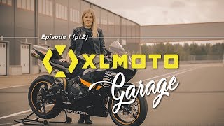 Honda CBR 600RR bike rebuild XLMOTO Garage part 2