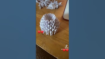 Origami 3d swan 🦢