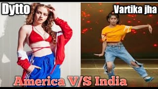 Vartika Jha v/s Dytto dance battle(Dancing queen)