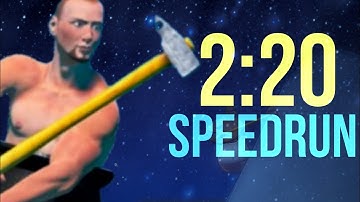 Getting Over It SPEEDRUN In  2:20m (Android)| 2:30m Challenge Day 26