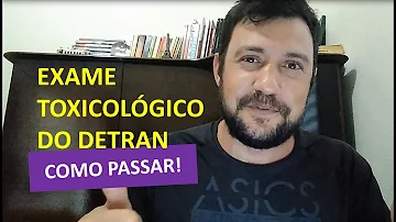 Onde fazer exame toxicológico para o Detran?