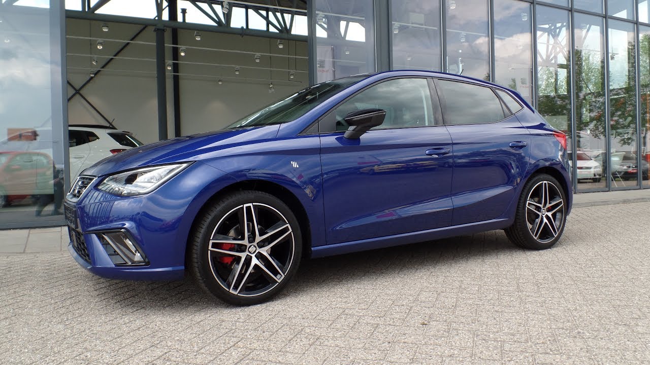 Seat New Ibiza Fr 2017 2018 Mystery Blue Metallic Walkaround Led