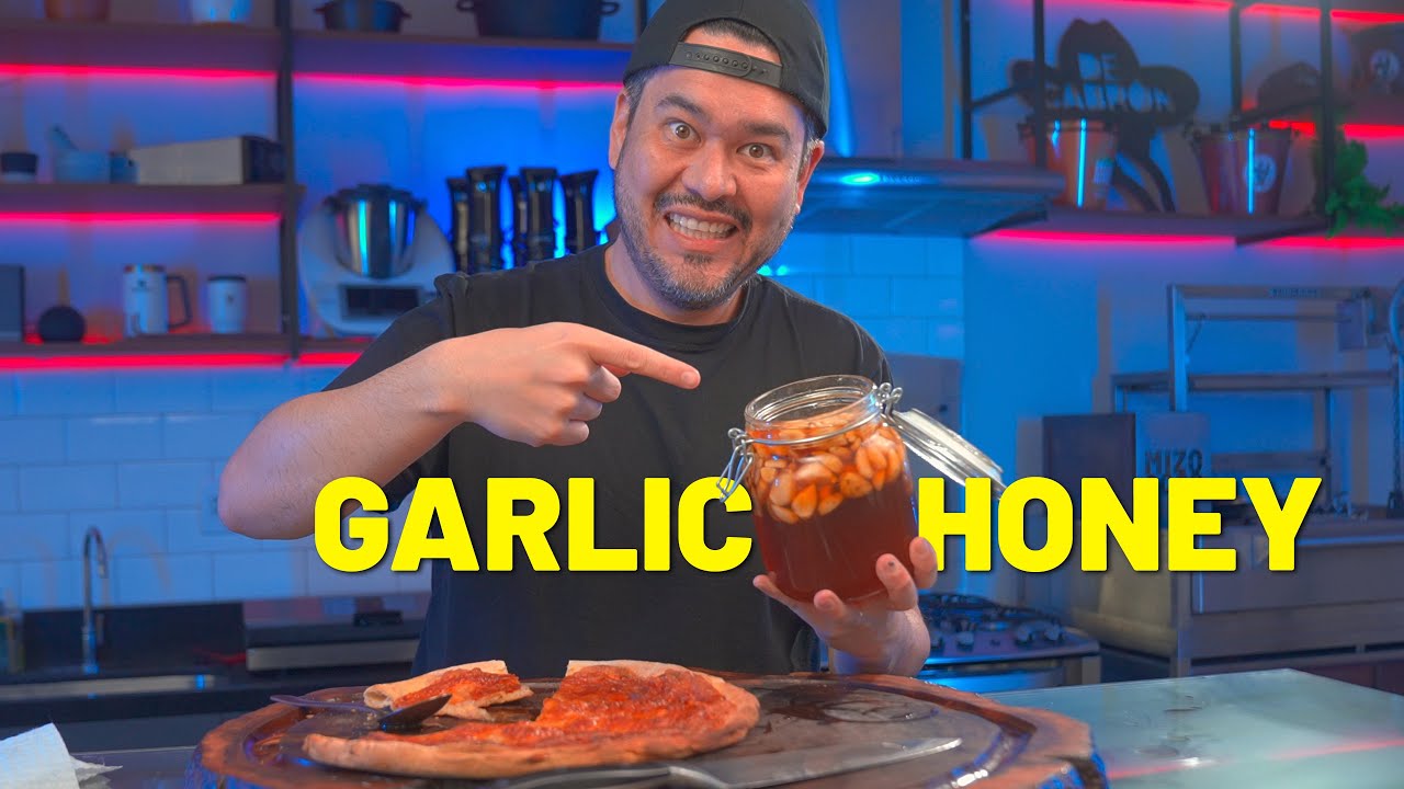 Garlic Honey! Esse alho fermentado no mel é SENSACIONAL!!!