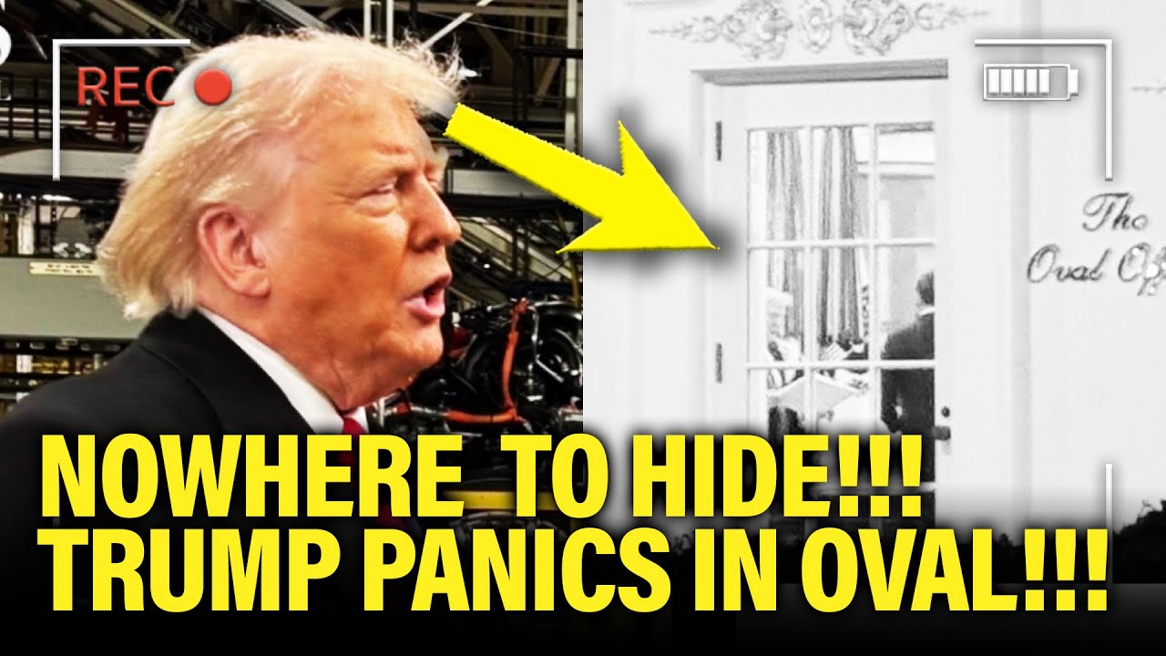 Trump PANICS ALL NIGHT in OVAL after DISASTER TRIP