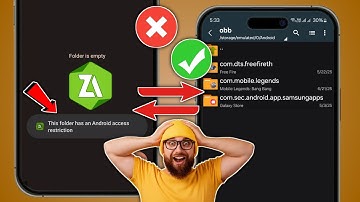 Obb/data folder access restriction - this folder has android access restriction Zarchiver
