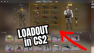 How to Adjust Loadout in CS2 - Equip Items \/ Skins \/ Agents in Counter-Strike 2 #cs2