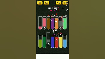 Water Sort Puzzle Level 135 - Step by Step Solution. Solved without using additional vials or undo