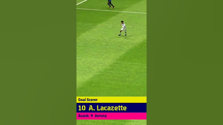 A. Lacazette Goal
