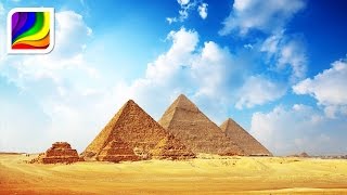 Relaxing music & video 😊 The Great Pyramid of Giza by Visual Wellness