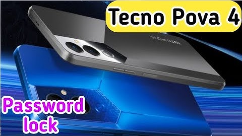 Tecno Pova 4  Mein Password Lock Kaise Lagaen ,Tecno Pova 4 Screen Lock Setting