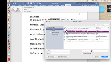 Zotero note + Bibliography (Harvard style)