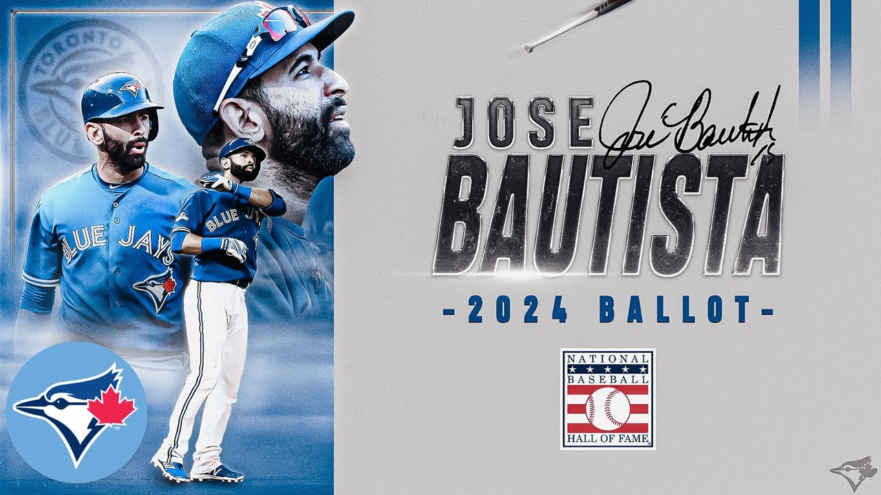 José Bautista named to Hall of Fame Ballot!