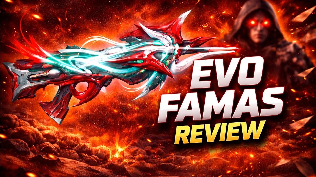 🔥 EVO FAMAS Gameplay & Review | Free Fire 🔥