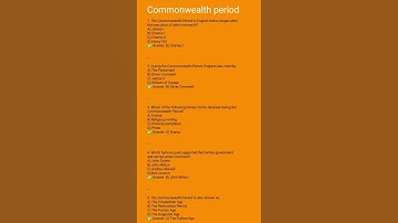 Common wealth period MCQS | PPSc English lecturer exams preparation #ppsc #commonwealth #viral