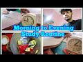 Morning to Evening Study Routine 🔥| Study Vlog | #studyvlog | Study Motivation.....