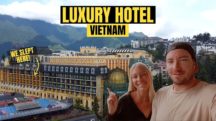 WE STAYED IN A LUXURY HOTEL IN VIETNAM (FULL TOUR)...