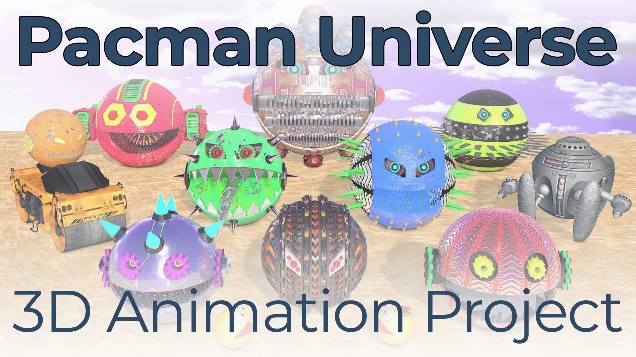 Pacman Universe – Robotic Animation Compilation | Episode 23