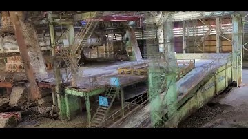 Steel factory Point Cloud - Captured by OmniSLAM R8+ Survey-grade SLAM LiDAR Scanner