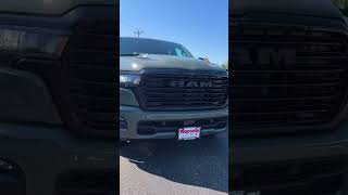 The new 2026 RAM 1500 Night Edition in Canyon Lake paint #ram #trucks #cars