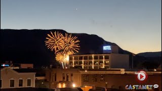 Fireworks Light Up Sky