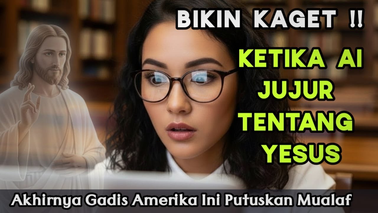 AI MENJAWAB JUJUR TENTANG YESUS, BIKIN GADIS KRISTEN TERKEJUT ‼️LALU IA PUTUSKAN MASUK ISLAM