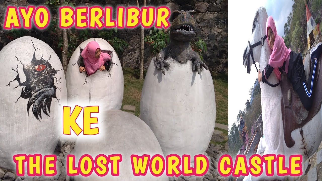 Ayo berlibur ke the lost world castle  jogja