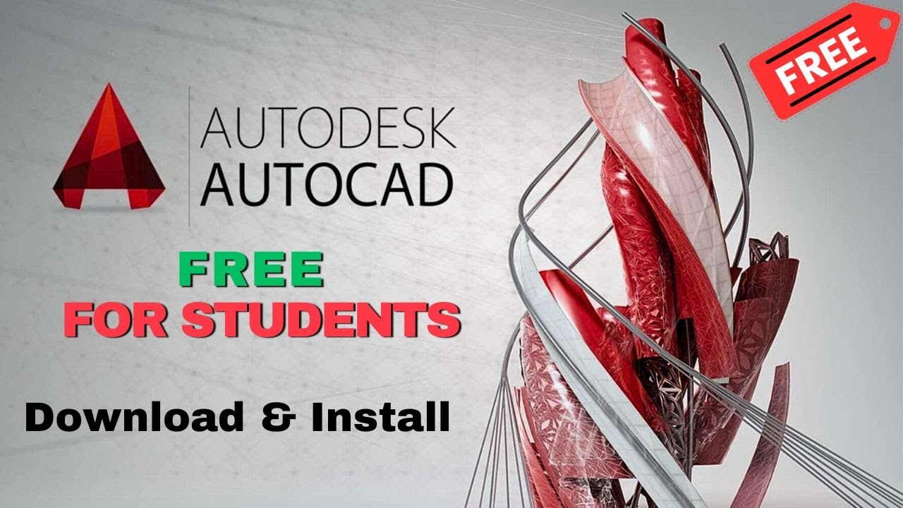How to Download  Install AutoCAD Software  Free for Students  Latest Version 2023
