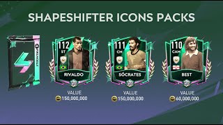 SHAPESHIFTER ICONS Huge Pack Opening & Pass Claimed - FIFA MOBILE 23