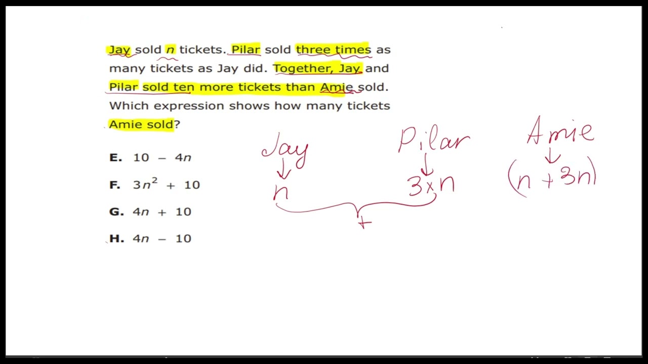 Problem #70 from NYC Guide to the Specialized High Schools Admissions Test - SHSAT for 2023.