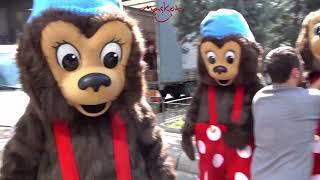 Rasmus. Monkey Mascot Costume