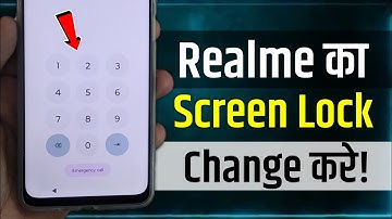 Realme Mobile Screen Lock Change Kaise Kare | How To Change Password In Realme | realme screen lock