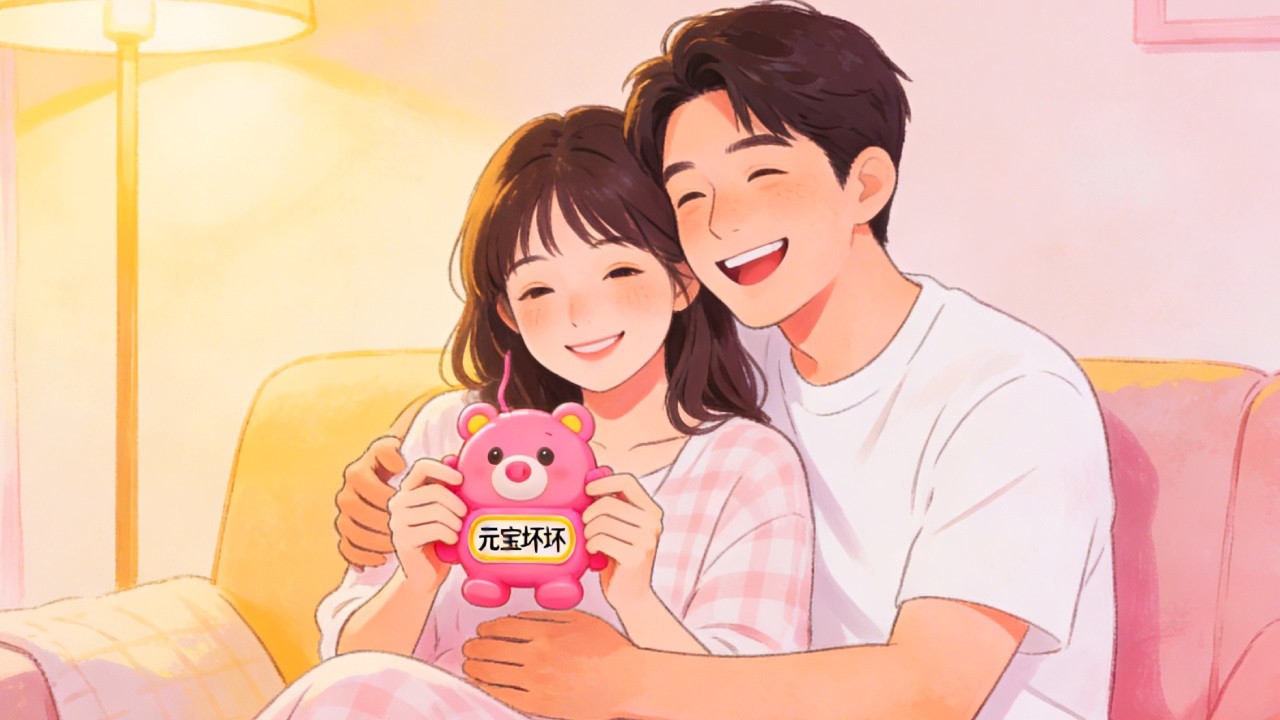 女朋友送的玩具也太会了吧！浪漫惊喜这不就来了【元宝坏坏】# 情侣礼物