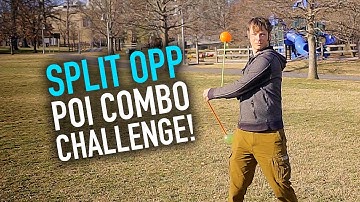 Split Opposites Poi Combo Challenge