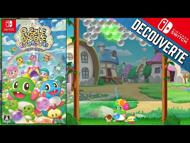 Puzzle Bobble Everybubble! é anunciado para o Switch e chega em