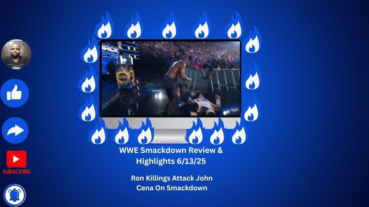 WWE Smackdown Review & Highlights  Ron Killings Attack John Cena On WWE Smackdown 
