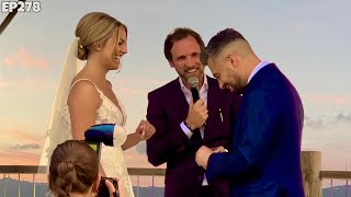 Officiating a Wedding like a Pro | Funny Officiant Speech | Matthew and Rochelle's Wedding