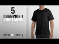 Top 10 Champion T Shirt Mens [2018]: Champion Men`s Classic Jersey Tee