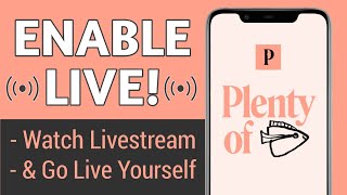 How to Enable Live! on Plenty of Fish Mobile | Turn On Live Streaming on POF App screenshot 4