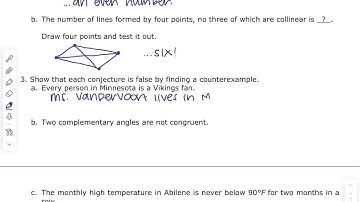 2-1 Using Inductive Reasoning to Make Conjectures