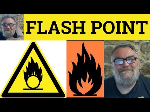 ???? Flash Point Meaning - Flashpoint Definition - Flash-Point Examples - Nouns - Flash Point