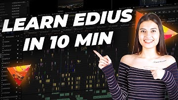 Learn EDIUS 11 in 10 Minutes | Tech Nestology