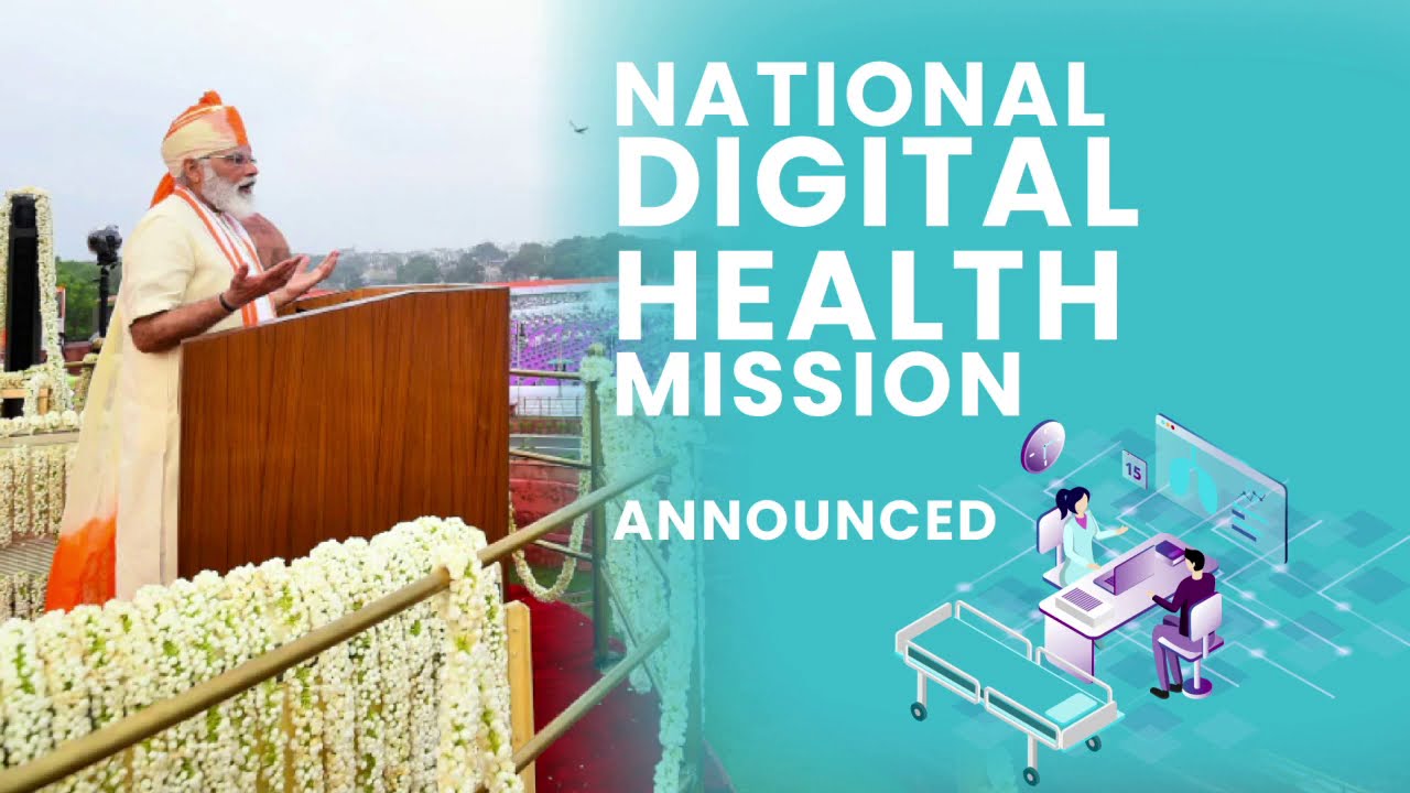 National Digital Health Mission Launched by PM Narendra Modi - YouTube