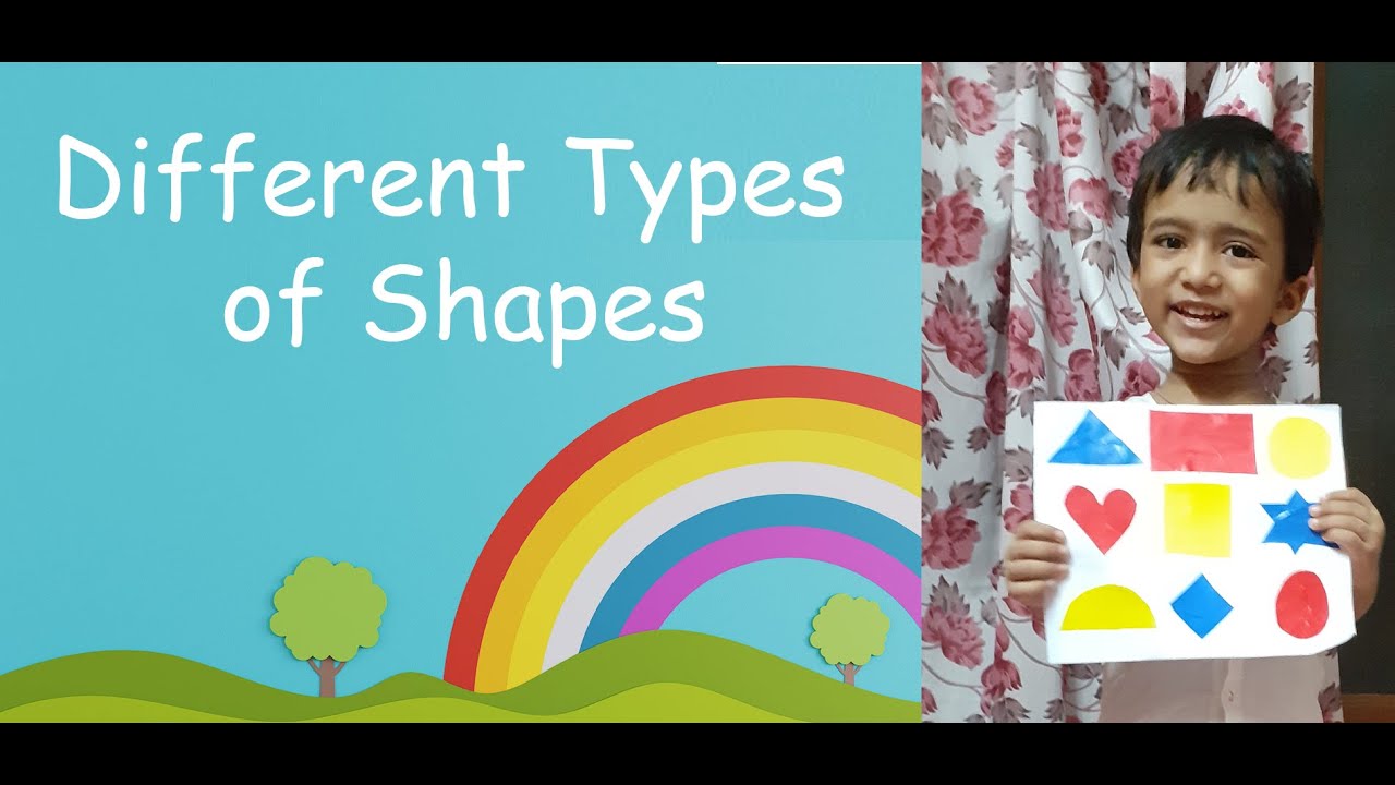 Learn different types of shapes step by step easily at home | shape ...