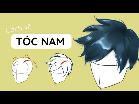 Video Cách vẽ TÓC NAM - youtube