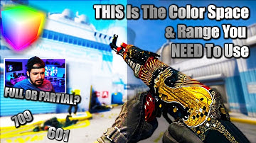 Which Color Range and Color Space Should You Stream In?