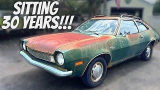 Will This Junkyard Patina PINTO Run After Sitting Abandoned For 30 YEARS??