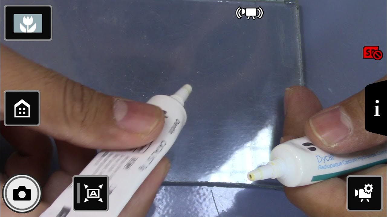dycal uygulaması / dycal (calcium hydroxide) application YouTube