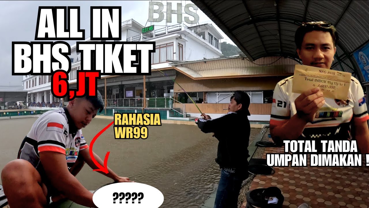 KENA HUJAN DERAS IKAN BHS MAKAN KAYA KERASUKAN ALL IN 6JT