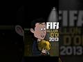 Ronaldo’s brilliance earned the 2013 Ballon d’Or 🏆🔥#cristianoronaldo #goat #animation #shorts #viral