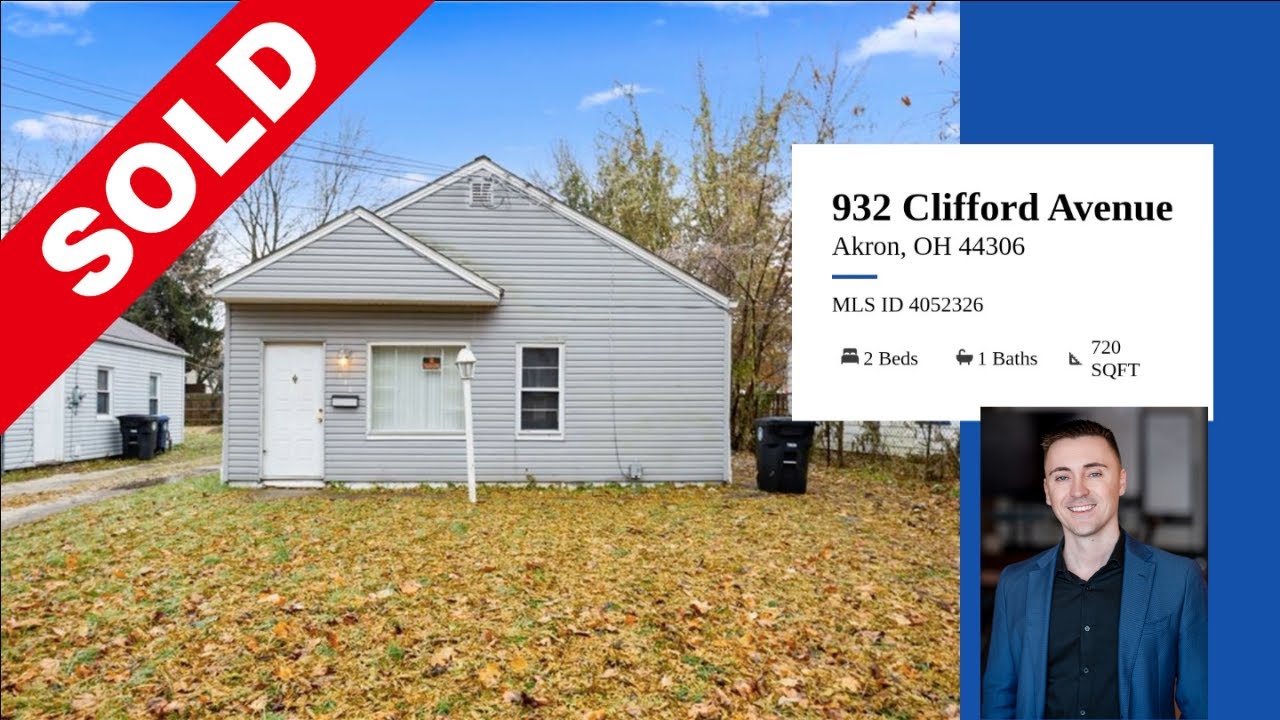 Property Sold: 932 Clifford Ave. Akron, OH - Dustin Purtan Real Estate